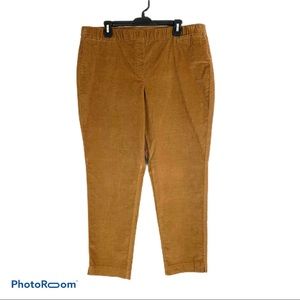 J. Jill Pull On Brown Pants